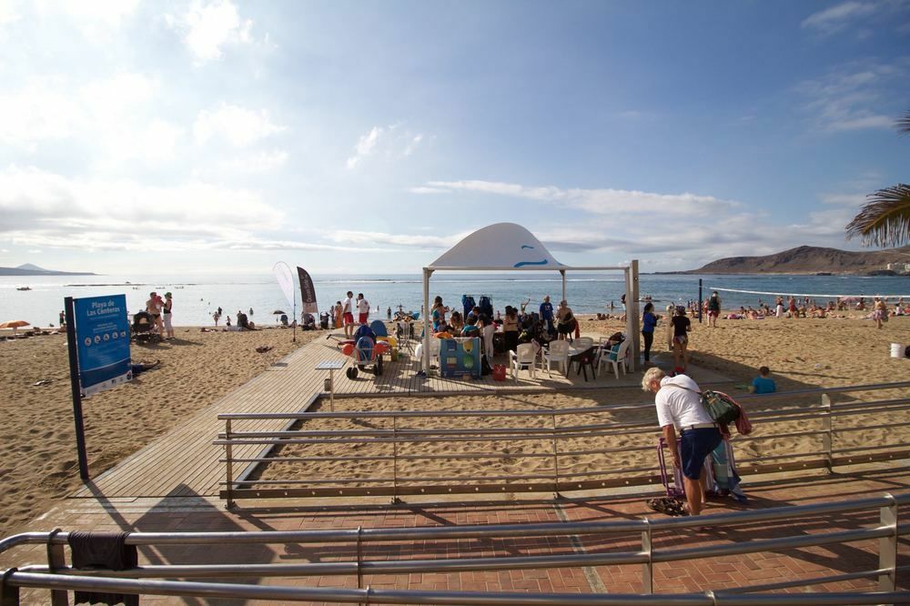 En Primera Linea De La Playa De Las Canteras Vista Al Mar Las Palmas de Gran Canaria Exterior photo